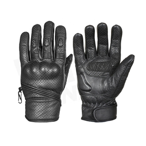 Gants de moto en cuir de bonne qualité OEM ODM service top tendance gants de moto couleur et logo personnalisés - Product Image 1