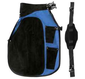 Tablier de fermeur professionnel en cuir pleine fleur pour le soin des chevaux, économique - Product Image 1