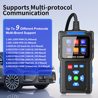 Lector de código de diagnóstico de coche OBD2 T200, escáner de sistema de motor para código de error claro I/M, prueba lista, herramienta de diagnóstico OBDII automotriz