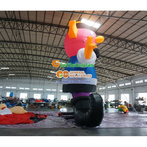 التلويح باليد قابل للنفخ صبي طاه التميمة لإعلانات المطاعم الفعالة - Product Image 5