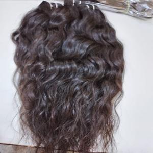 Alta calidad doble dibujado Virgen pelo indio al por mayor natural crudo recto Remy cabello humano origen del sudeste asiático - Product Image 6