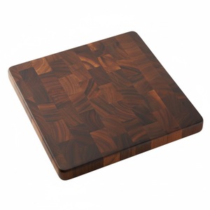 Planche à découper en bois écologique faite à la main, couleur brun naturel, épaisseur 1,5 cm, passe au lave-vaisselle, planche à découper pour fromage et pain, planche de table - Product Image 5