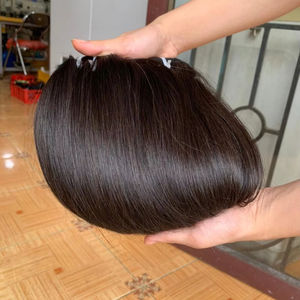 OFERTA AHORA Cabello Vietnamita Virgen Natural Liso Sin Procesar para Extensiones, Premium al por Mayor, Se Puede Decolorar, 613 60 Todos los Colores, Largo - Product Image 1