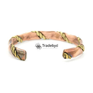 กระดุมข้อมือทองแดงแบบทางการสำหรับทุกเพศคุณภาพพรีเมี่ยมมีหลายขนาดของขวัญแฟชั่นสำนักงานที่หรูหราโดย tradebyd - Product Image 5