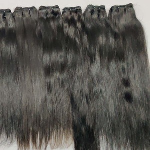 Extensions de cheveux Remy alignés sur les cuticules des cheveux vietnamiens bruts 100% lisses cheveux indiens de longue durée droits naturels - Product Image 5