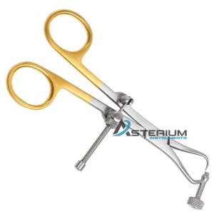 Small Bone Plate Holding Forceps with Integrated <b>Drill</b> <b>Guide</b> Orthopedic Reduction Instrument for Precision Fracture Fixation - Product Image 5