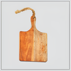 Tabla de cortar de madera de acacia, tabla de cortar de cocina ecológica, antideslizante y duradera para chef y uso doméstico. - Product Image 1