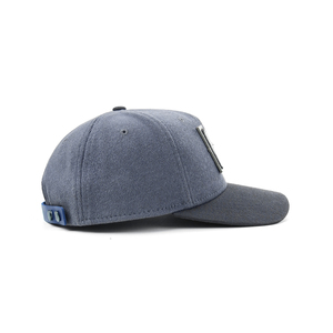 Gorra de béisbol ajustable de 5 paneles de algodón con borde curvo con logotipo bordado en 3D - Product Image 3