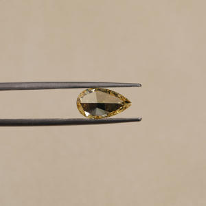 3,5 CT corte de pera suelta cultivada en laboratorio CVD diamante elegante Color amarillo relleno exquisita joyería con certificado - Product Image 6