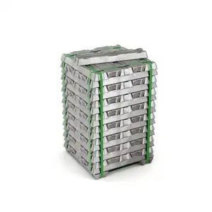 99.9% Lingotes de aleación de aluminio Uso industrial con excelente composición química Al Precio - Product Image 2