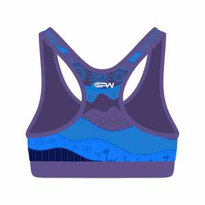 Soutien-gorge de sport à maintien élevé pour femmes, coussinets amovibles, dos nageur, entraînement, fitness, gym, haut athlétique pour le yoga, la course à pied - Product Image 2