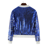 Blouson Bomber en Satin pour Femme avec Capuche, Fermeture Éclair, Logo Brodé Sigma/Theta Sorority et Paillettes – Vente en Gros