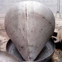 Moules pour capuchons de foyer, extrémité de la coupelle forgée, boîtier métallique sphérique creux, tête conique