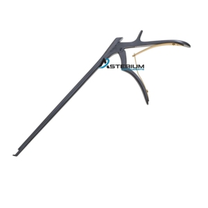 Asterium Neurosurgery Manual Ergonomic Kerrison Bone Rongeur Punch <b>Bite</b> Instrument 1mm-5mm Black Spine Orthopedic Stainless - Product Image 5