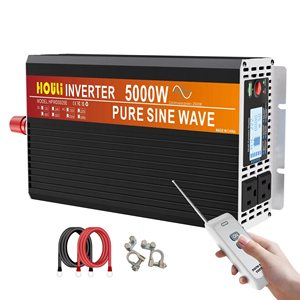 Inversor HOULI de 5000W, Onda Sinusoidal Pura, 12V 220V, Inversor de Corriente para Automóvil, Inversor de 24V 5000W - Product Image 1