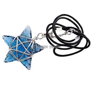 จี้อัญมณีลวดทรงดาวห้าแฉกโอปอลที่ได้คะแนนสูงแบบทันสมัย - Product Image 6