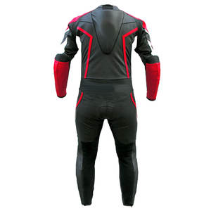 Combinaison de moto personnalisée Combinaison de course en cuir pour homme Fabricant d'équipement de moto de protection - Product Image 2