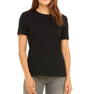 High Quality Plain Dyed Women Cotton <b>T</b> <b>Shirts</b> <b>for</b> Custom Logo Printing Casual Lightweight Soft <b>Summer</b> Basic Tops OEM Supply - Product Image 6