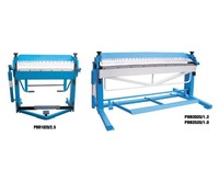 Plieuse manuelle PBB 1270/2.0 1270mm cintreuse de tôle 2mm d'épaisseur outil de pliage manuel compact avec commande au pied