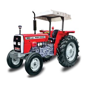 Mini tractor agrícola 4wd usado Massey Ferguson MF385 Tractor agrícola de 4 ruedas para tierras de cultivo - Product Image 2