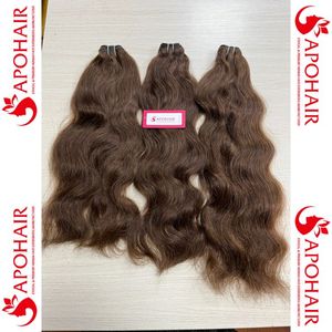 วิกผมธรรมชาติผมเวียดนามแบบไม่ผ่านกระบวนการผมแท้สำหรับแต่งผมตรงหนังกำพร้าแบบ100% - Product Image 4