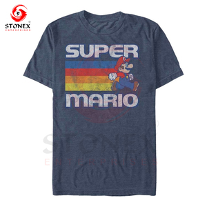 2025 Hot Custom Printing 100% Cotton Vintage T-shirts Venta al por mayor Tallas grandes Edge Grading y Old Washing T Shirt - Product Image 3