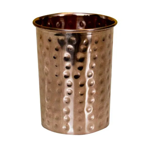 Finition mate avec design poli Verres design design en métal cuivré et verre au meilleur prix Design antique Guerre de cuisine la plus exigeante - Product Image 6