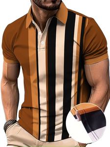 Nueva Camiseta Polo Premium Elegante para Hombre, Camisetas Casuales de Corte Ajustado, Estilo Veraniego para Actividades al Aire Libre, Venta al Por Mayor con Logotipo Personalizado - Product Image 6