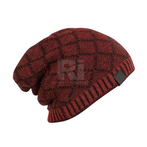 Gorros de tela Jacquard de buena calidad, gorros con diseño de logotipo personalizado, gorros al por mayor, gorros hechos en Pakistán - Product Image 6
