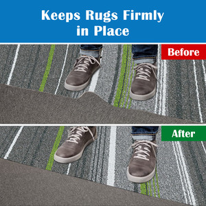 Tapis antidérapant rectangulaire de 5 pi x 7 pi, coussin protecteur en feutre de 0,07 po d'épaisseur pour la maison, pour l'extérieur, le salon, la porte, la chambre - Product Image 4