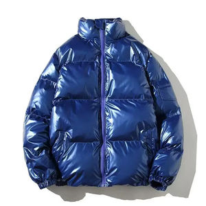 Chaqueta para invierno Senderismo Trekking Casual Outdoor Stand Collar Cremallera Bordado Sólido 3XL - Product Image 4