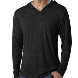 Tri-blend Bella <b>Canvas</b> 3512 Bella Unisex Jersey <b>Long</b>-Sleeve Hoodie - Product Image 6