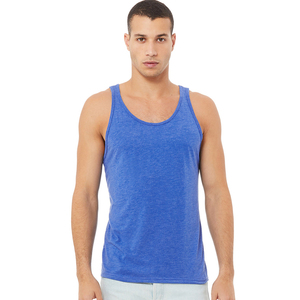 Débardeur sans manches pour homme, respirant, à séchage rapide, en coton/polyester, col rond, pour la salle de sport et la musculation - Product Image 4