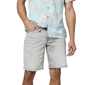 Wholesale Unique Style 100% Cotton <b>Men's</b> Jeans <b>Shorts</b> 2025 <b>Lightweight</b> Breathable Quick Dry OEM Service Adult Wear - Product Image 3