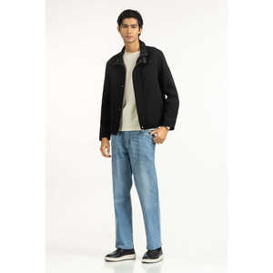 เสื้อแจ็คเก็ตแบบมีซิปสำหรับฤดูใบไม้ร่วง รุ่น MN-JKT-WS25-102 B สไตล์ลำลองสปอร์ต ลายปัก กันน้ำ ทรงปกติ บางเบา - Product Image 4