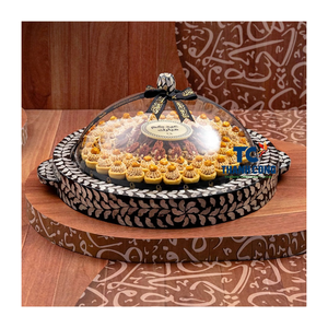 Elegante soporte para pastel de madre perla, nuevo modelo 2025 Ramadan Eid Mubarak, regalo de mesa y decoración para herramientas de pastel - Product Image 1