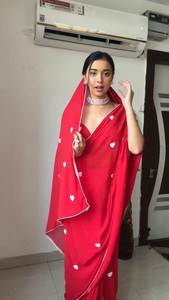 High Quality Hot Selling Heavy Indian Pakistan Clothing Georgette Designer Festival Special Saree with Blouse - Product Image 2