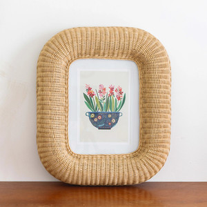 Cadre photo en rotin naturel fait à la main, tendance et très vendu, fabriqué au Vietnam pour la décoration de la maison - Product Image 6