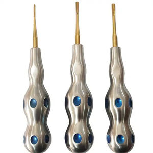 Dental Luxating Root Elevators Set 2mm,3mm,4mm <b>Plasma</b> Coated Teeth Extractive Instruments by VIDIFIVE INTERNATIONAL - Product Image 1