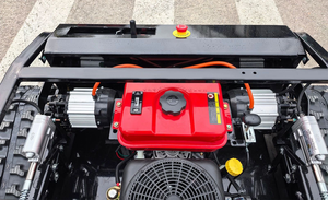 Affordable RC Gasoline 608CC 23HP 800MM 32in Crawler <b>Robot</b> <b>Remote</b> <b>Control</b> Lawn Mower Black RC Crawler <b>Robot</b> Lawn Mower - Product Image 5