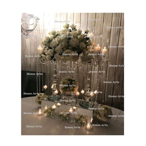 Centro de Mesa de Diseño en Metal y Vidrio con la Mejor Calidad, Tamaño Personalizado, Decoración de Mesa, Centros de Mesa en Oferta - Product Image 6