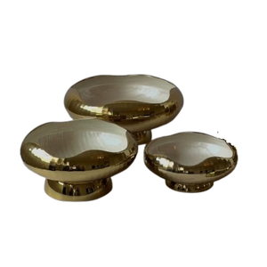 Plato de acero moderno para servir, acabado esmaltado ecológico, aluminio de grado alimenticio para fiesta en casa, comedor, fácil de limpiar, ideal para regalar - Product Image 3