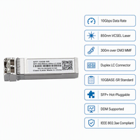 Module émetteur-récepteur optique SFP+ SR 10G, module fibre optique haute vitesse, solution Ethernet multimode pour centre de données
