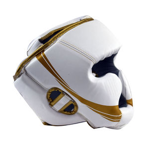 Protector de cabeza de cuero de espuma flexible de alta calidad para boxeo, MMA y Muay Thai - Product Image 1