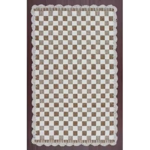Tapis tissé à la main de luxe pour chambre à coucher ensemble de haute qualité tapis à motif géométrique tapis de luxe fabriqué à la machine - Product Image 1