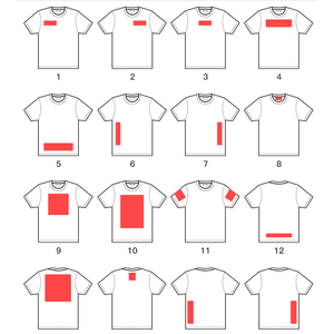 Recortada 3D impreso de gran tamaño Plain Crop Boxy 3D Print Blank Heavyweight Camiseta 100% algodón Loose Fit camiseta para hombres - Product Image 6