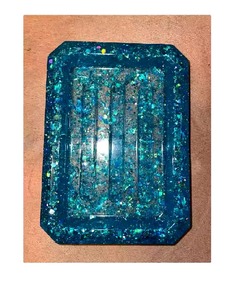 Porte-savon en résine, plateau en gros, porte-savon carré en résine fait à la main pour hôtel, à bas prix par ALLINACE CRAFT - Product Image 2