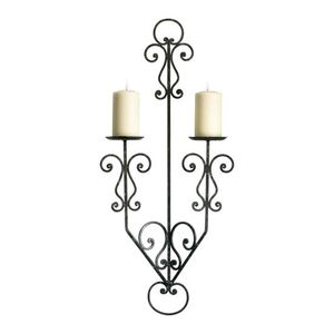 Bougeoirs de vacances élégants en métal avec des scènes de Noël traditionnelles parfaites pour les accents intérieurs d'hiver - Product Image 2
