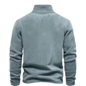 Sudadera de Cuello Alto para Hombre, de Primera Calidad, Hecha a Medida, con Cierre, de Forro Polar, Cálida para Invierno - Product Image 3