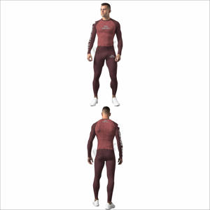 Nuevo estilo de alta calidad Rash Guard Set Precio barato Rash Guard Set Peso ligero Rash Guard Set - Product Image 5